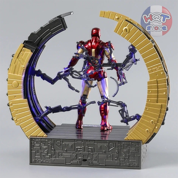 Mô hình iRon Man Mark 6 Suit-up Gantry ZD Toys tỉ lệ 1/10 (Mark VI)