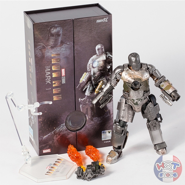 Mô Hình Iron Man Mark I Zd Toys Chính Hãng Tỉ Lệ 1/10 (Mark 1)