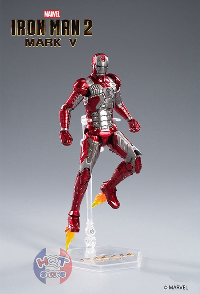 Mô hình iRon Man Mark V ZD Toys chính hãng tỉ lệ 1/10 (Mark 5)