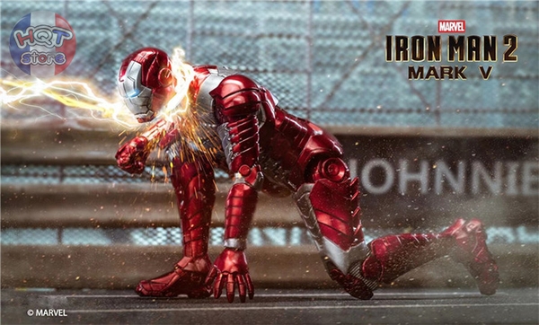 Mô hình nhân vật Marvel Iron man người sắt có đèn MK5 Mark V Avengers  Cửa  Hàng Mô Hình Autono1vn