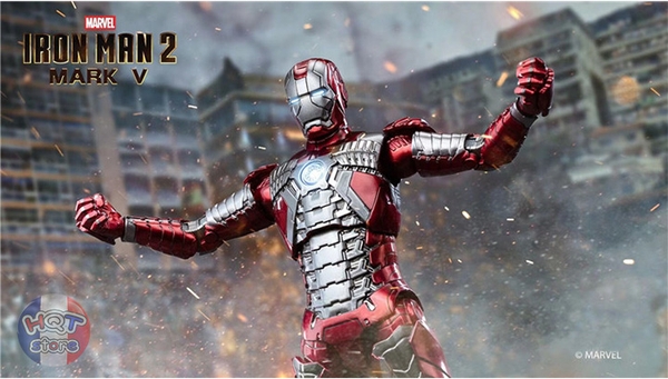 Mô hình iRon Man Mark V ZD Toys chính hãng tỉ lệ 1/10 (Mark 5)