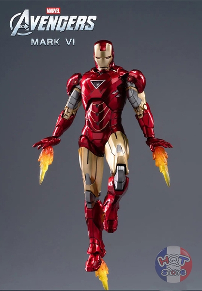 Mô hình iRon Man Mark VI ZD Toys chính hãng tỉ lệ 1/10 (Mark 6)