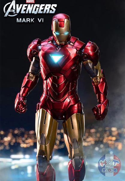 Mô hình iRon Man Mark VI ZD Toys chính hãng tỉ lệ 1/10 (Mark 6)