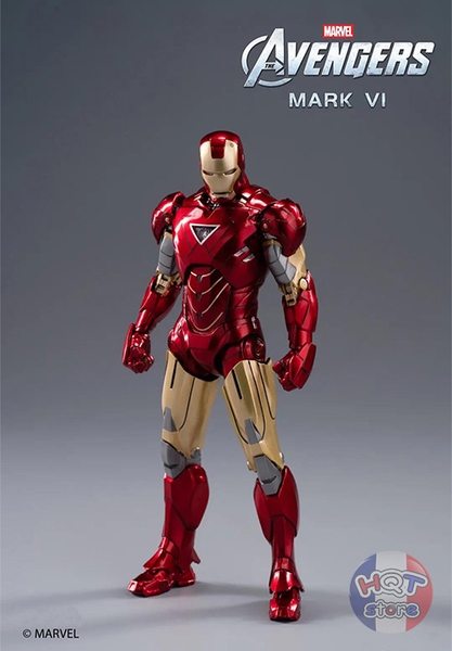 Mô hình iRon Man Mark VI ZD Toys chính hãng tỉ lệ 1/10 (Mark 6)