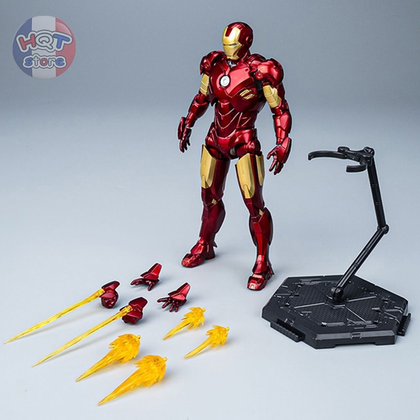 Mô hình iRon Man Model Kits Fondjoy Mark 1 2 3 4 5 6 7 tỉ lệ 1/12