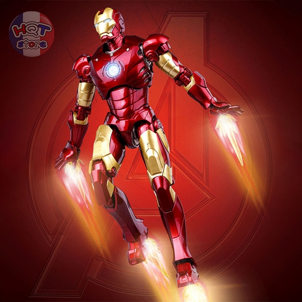 Mô hình iRon Man Model Kits Fondjoy Mark 1 2 3 4 5 6 7 tỉ lệ 1/12