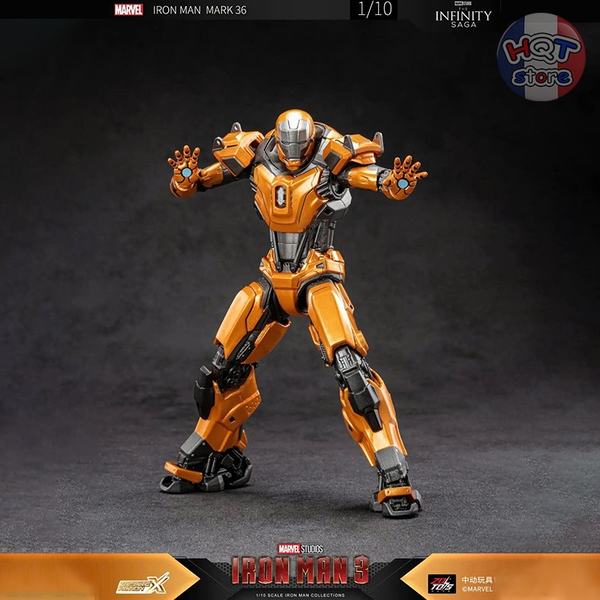 Mô hình iRon Man ZD Toys Mark 9 12 15 23 25 26 36 37 38 40 tỉ lệ 1/10