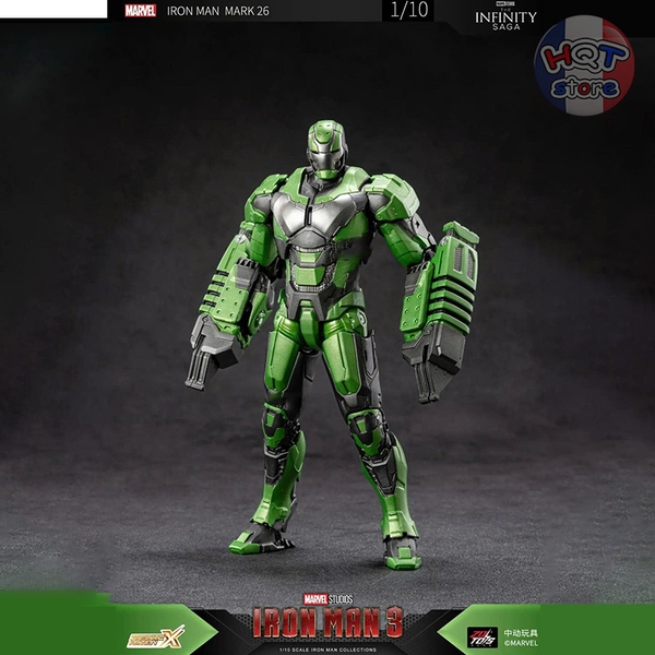 Mô hình iRon Man ZD Toys Mark 9 12 15 23 25 26 36 37 38 40 tỉ lệ 1/10