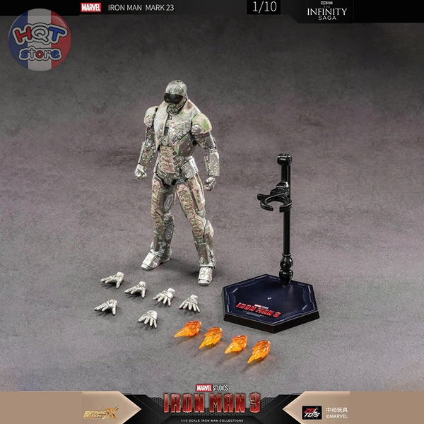 Mô hình iRon Man ZD Toys Mark 9 12 15 23 25 26 36 37 38 40 tỉ lệ 1/10