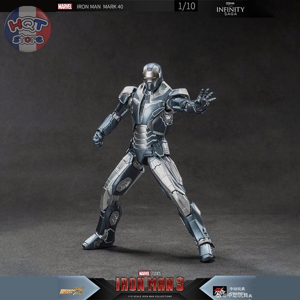 Mô hình iRon Man ZD Toys Mark 9 12 15 23 25 26 36 37 38 40 tỉ lệ 1/10