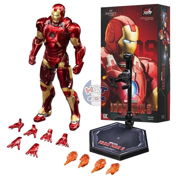 Mô hình iRon Man ZD Toys Mark 9 12 15 23 25 26 36 37 38 40 tỉ lệ 1/10