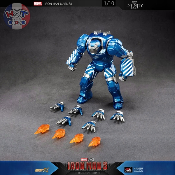 Mô hình iRon Man ZD Toys Mark 9 12 15 23 25 26 36 37 38 40 tỉ lệ 1/10