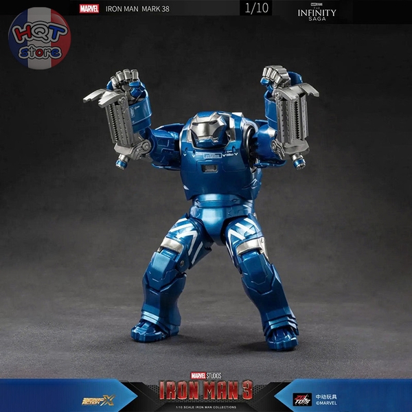Mô hình iRon Man ZD Toys Mark 9 12 15 23 25 26 36 37 38 40 tỉ lệ 1/10