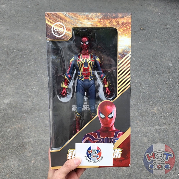 Mô hình iRon Spider Man Migu M.W Culture tỉ lệ 1/7 Avengers 4 Endgame