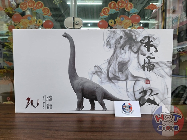 Mô hình khủng long Brachiosaurus Nanmu Red Head Limited Edition 135