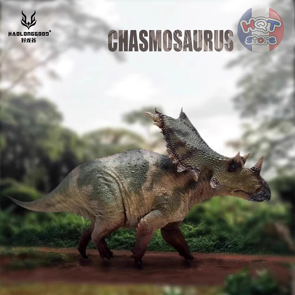 Mô hình Khủng Long Chasmosaurus Haolonggood tỉ lệ 1/35
