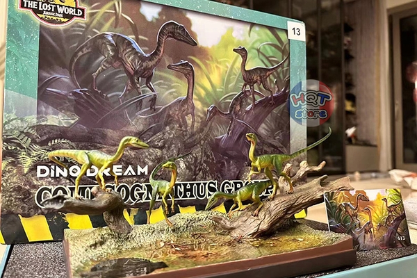 Mô hình khủng long Compssognathus Dino Dream Studio Jurassic Park 1/5