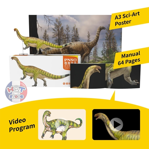 Mô hình khủng long Lufengosaurus PNSO 81 Yiran tỉ lệ 1/35