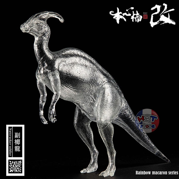 Mô hình khủng long Parasaurolophus Rainbow Macaron Nanmu tỉ lệ 1/35