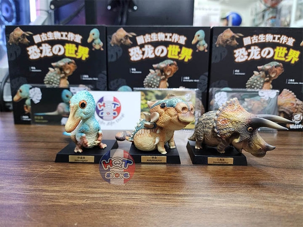 Mô hình khủng long Sterrholophus Marsh Velociraptor Ankylosaurus ANIMAL PLANET