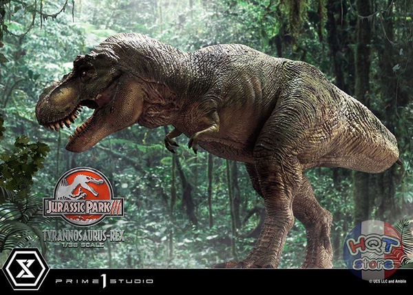 Mô hình khủng long T-Rex Prime 1 Studio Jurassic Park III Bull 1/38