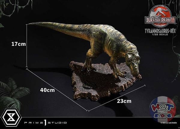 Mô hình khủng long T-Rex Prime 1 Studio Jurassic Park III Bull 1/38