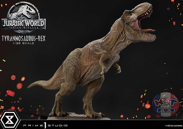 Mô hình khủng long T-Rex Prime 1 Studio Jurassic World tỉ lệ 1/38