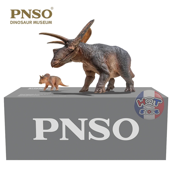 Mô hình Khủng Long Torosaurus Aubrey and Dabei PNSO tỉ lệ 1/35