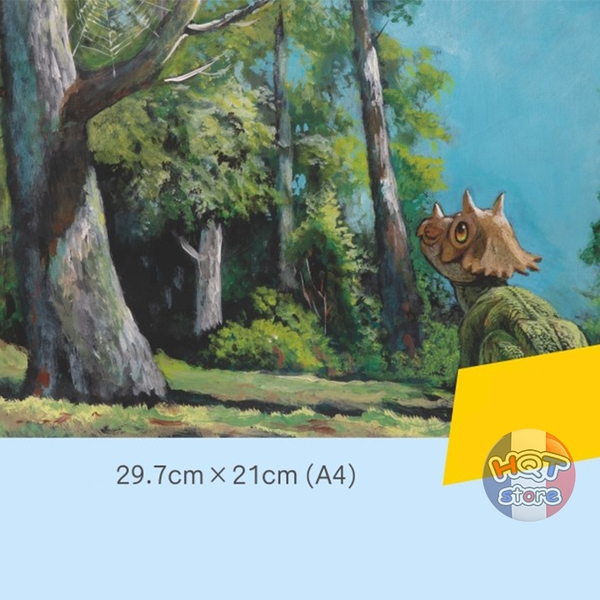 Mô Hình Khủng Long Triceratops PNSO 006 Baby Size Series
