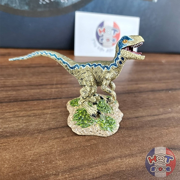 Mô hình khủng long Velociraptor iToy Baby Blue Beta tỉ lệ 1/35