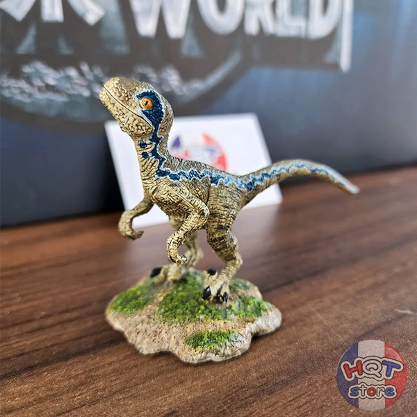 Mô hình khủng long Velociraptor iToy Baby Blue Beta tỉ lệ 1/35