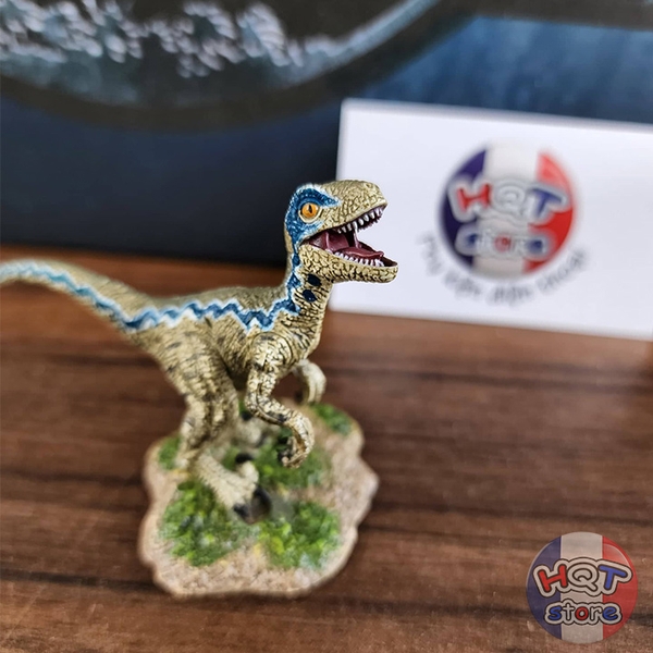 Mô hình khủng long Velociraptor iToy Baby Blue Beta tỉ lệ 1/35