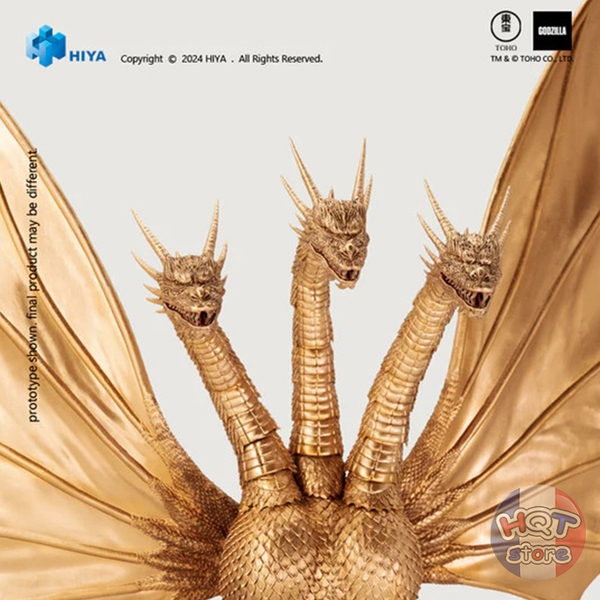 Mô hình King Ghidorah 1991 HIYA TOYS Action Figure vs Godzilla Hokkaido
