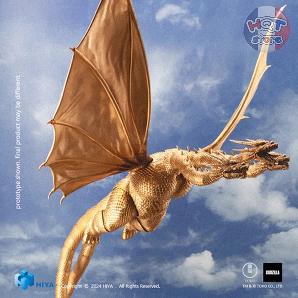 Mô hình King Ghidorah 1991 HIYA TOYS Action Figure vs Godzilla Hokkaido