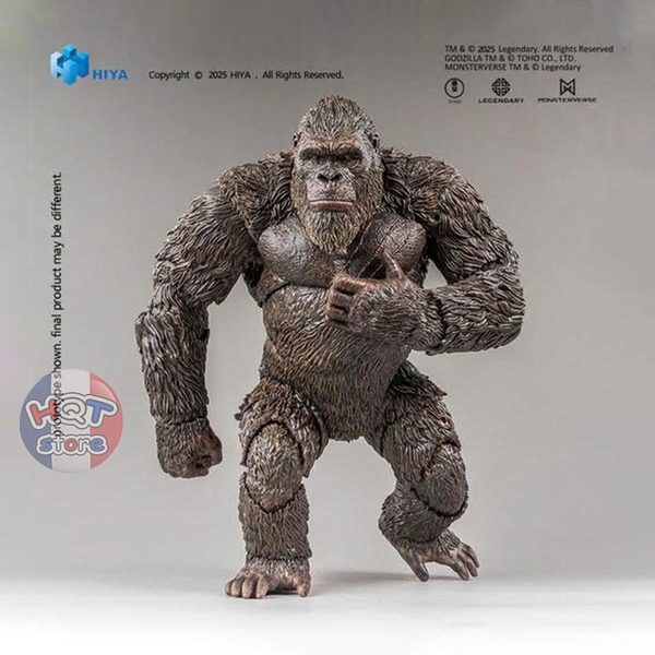 Mô hình Kong 2.0 HIYA Toys Godzilla x Kong Action Figure