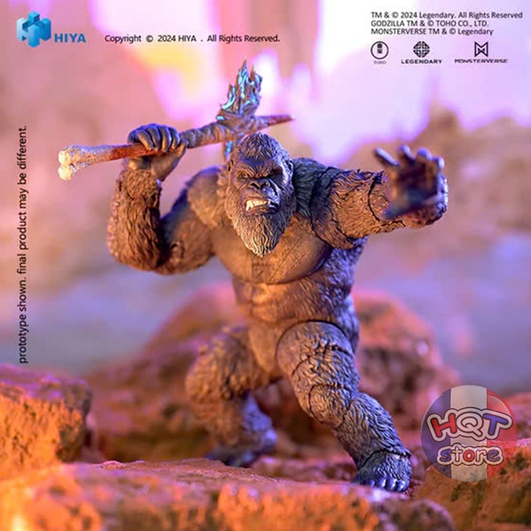 Mô hình Kong Action Figure HIYA Godzilla x Kong The New Empire