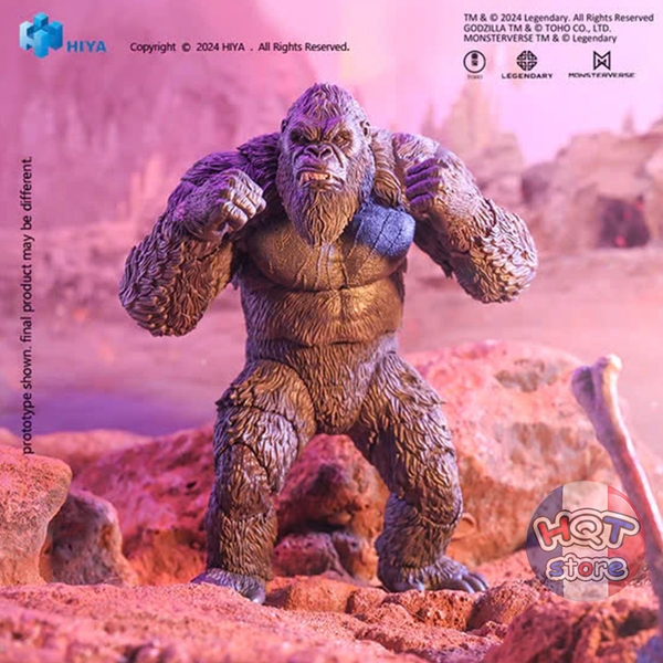 Mô hình Kong Action Figure HIYA Godzilla x Kong The New Empire
