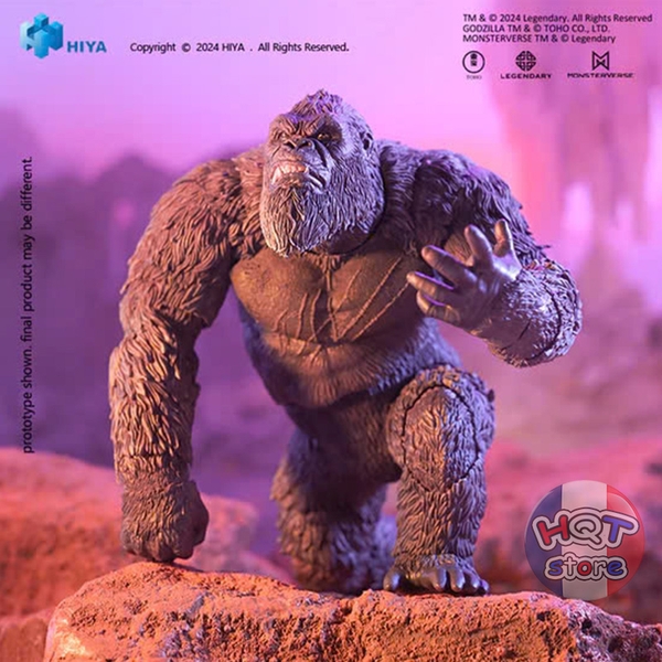 Mô hình Kong Action Figure HIYA Godzilla x Kong The New Empire