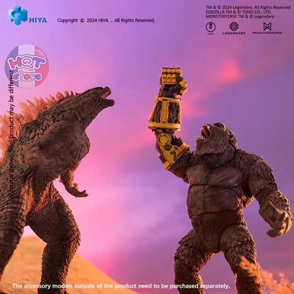 Mô hình Kong B.E.A.S.T Glove Ver Action Figure HIYA Godzilla x Kong