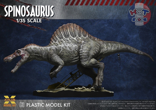 Mô hình lắp ráp khủng long Spinosaurus X-PLUS tỉ lệ 1/35 (chưa sơn)