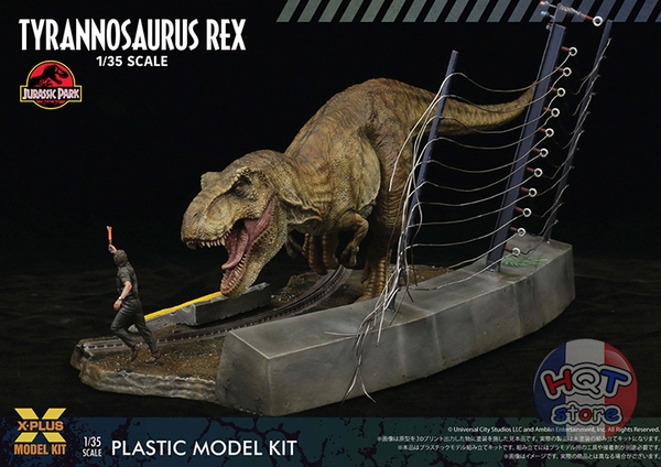 Mô hình lắp ráp khủng long T-Rex X-PLUS Tyrannosaurus Rex tỉ lệ 1/35