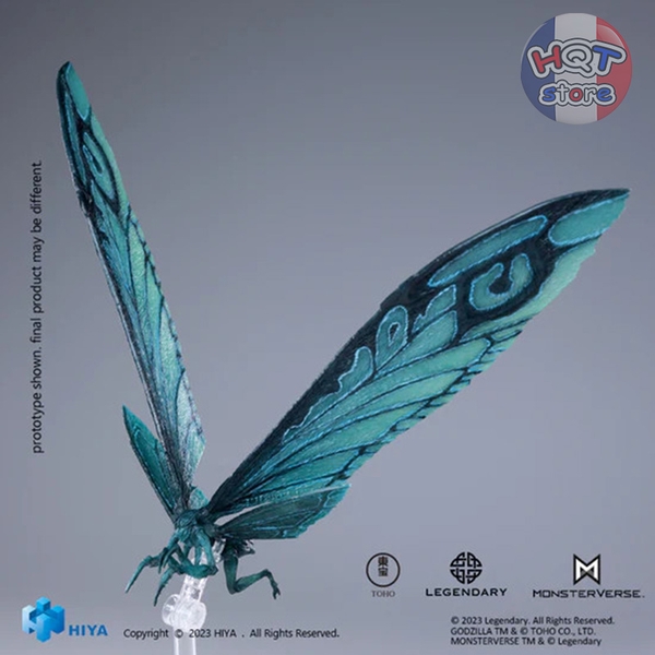 Mô hình Mothra Emerald Titan HIYA Exquisite Basic Action Figure
