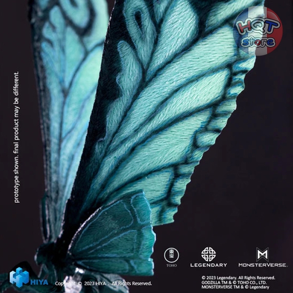 Mô hình Mothra Emerald Titan HIYA Exquisite Basic Action Figure