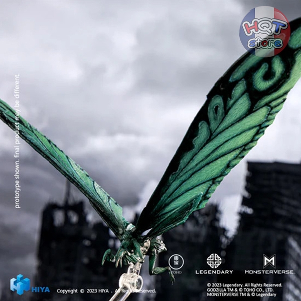 Mô hình Mothra Emerald Titan HIYA Exquisite Basic Action Figure