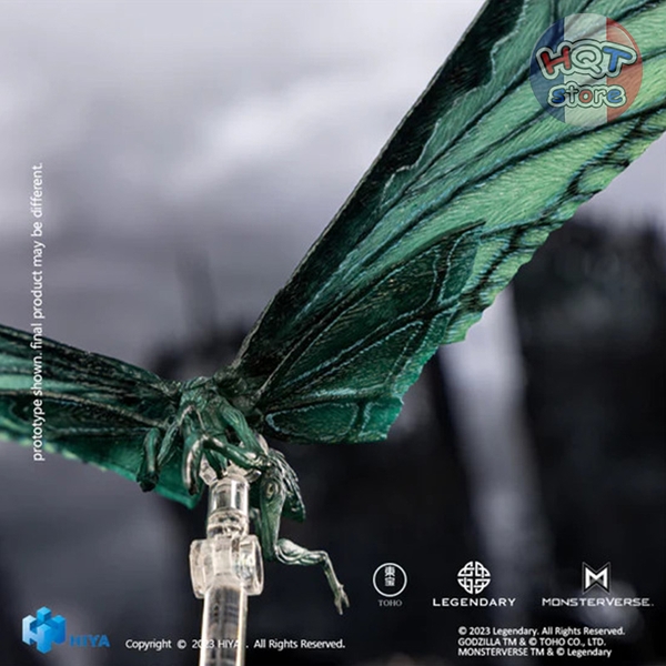 Mô hình Mothra Emerald Titan HIYA Exquisite Basic Action Figure