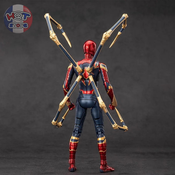 Mô hình Người Nhện iRon Spider Man 2.0 ZD Toys tỉ lệ 1/10