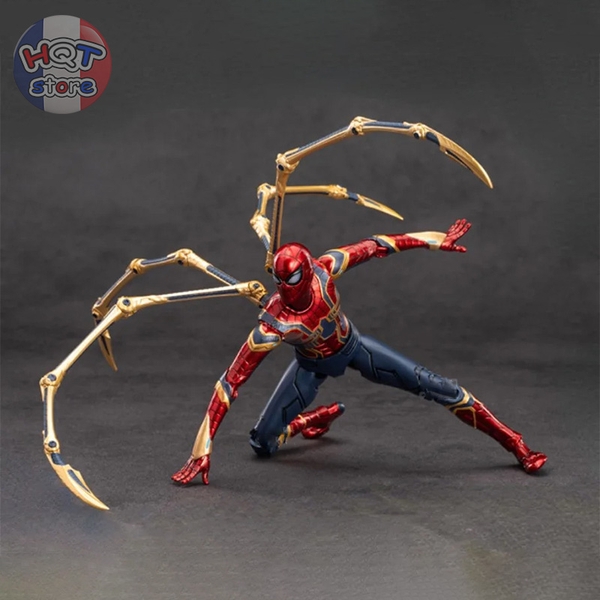 Mô hình Người Nhện iRon Spider Man 2.0 ZD Toys tỉ lệ 1/10