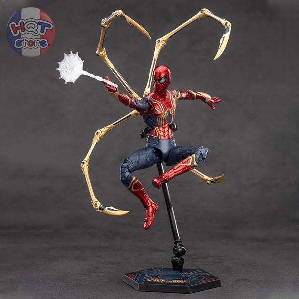 Mô hình Người Nhện iRon Spider Man 2.0 ZD Toys tỉ lệ 1/10