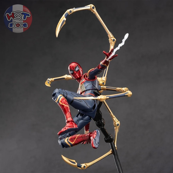 Mô hình Người Nhện iRon Spider Man 2.0 ZD Toys tỉ lệ 1/10