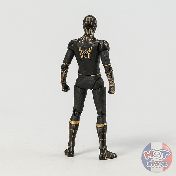 Mô hình Spider Man Black & Gold Suit No Way Home ZD Toys tỉ lệ 1/10